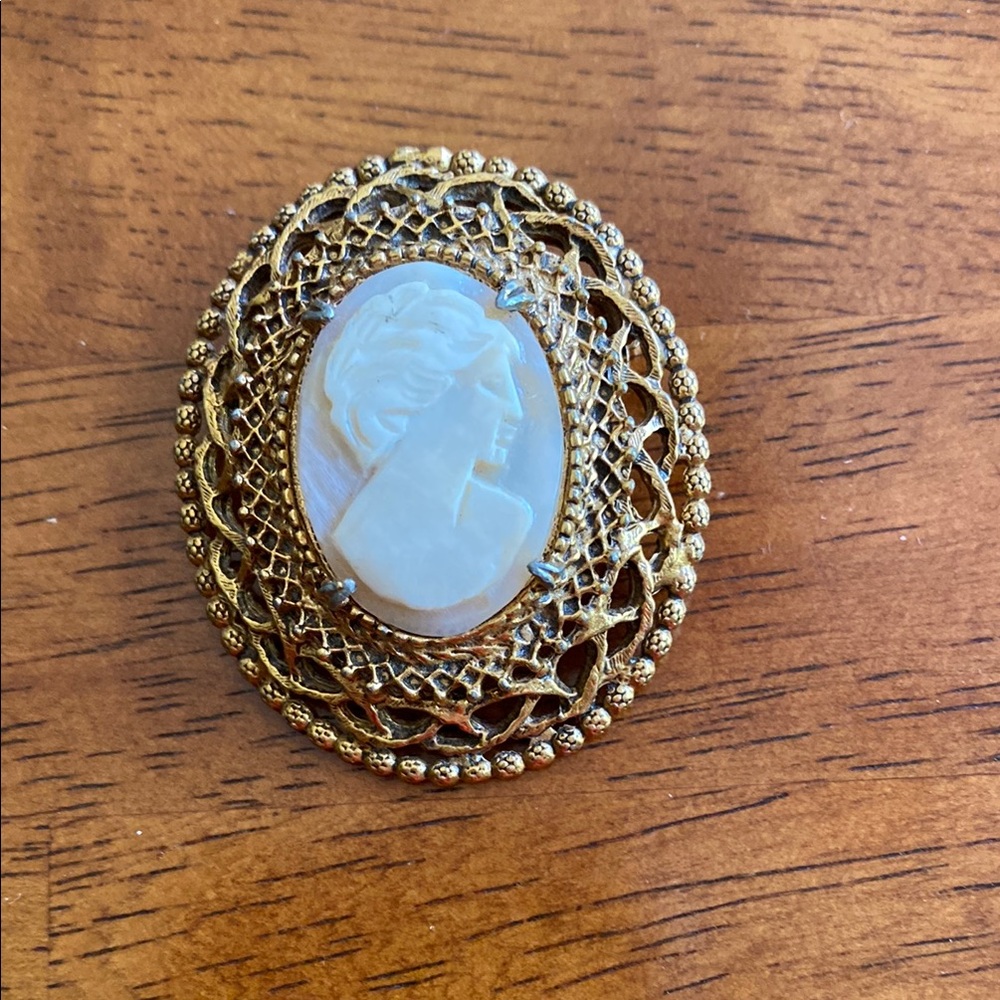 VTG Florenza Victorian Dame Cameo. - Picture 1 of 4